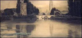 Qui a peint  Bruges (le lac d'amour)  ?