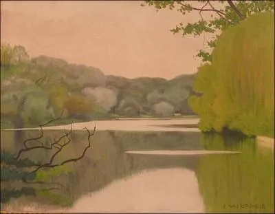 Qui a peint  Le lac St James, matin  ?