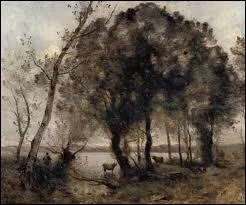 Qui a peint  Le lac  ?