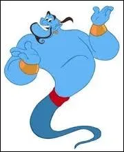 Le nom du gnie dans  Aladdin  est :