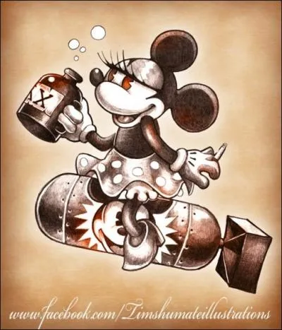 C'est une souris trs mignonne, cre par Walt Disney !