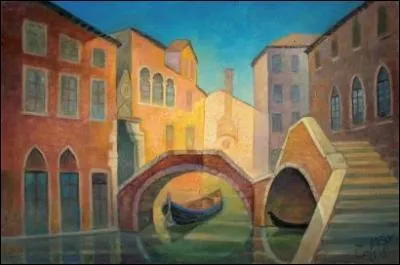 Venise, les deux ponts, 1989