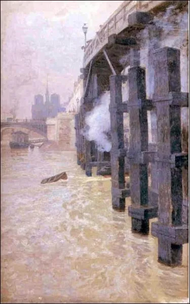 La Seine en Dcembre, c. 1892