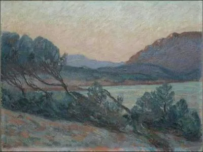 Qui a peint  Le lac de Nantua  ?