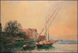 Qui a peint  Le lac Lman  Saint-Gingolph  ?