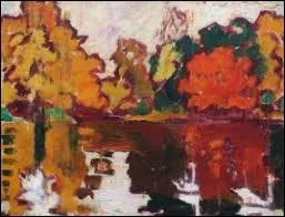Qui a peint  Les cygnes sur le lac du bois de Boulogne  ?
