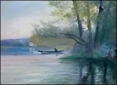 Qui a peint  Le lac de Samois  ?