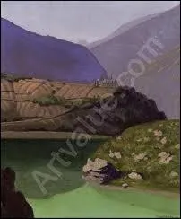 Qui a peint  Lac de Gronde  Sierre  ?