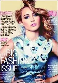 Miley Cyrus fait la couverture de septembre 2012 pour ... .