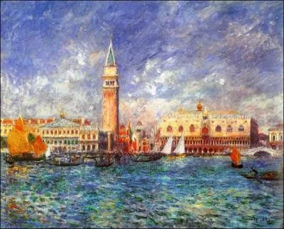 Venise , le Palais des Doges, 1881