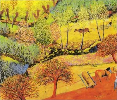 Et le profil, au ciel lointain, de quelque (... )