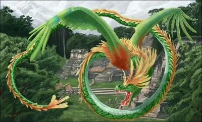 Cette crature sur l'image ci-contre est un quetzalcoatl. Vrai ou faux ?