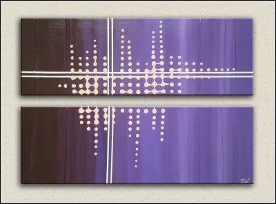 Une oeuvre en 2 parties se nomme un ... .