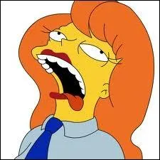 Qui est celle qui travaillera aux cts d'Homer Simpson et dont il tombera amoureux ?
