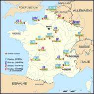 Quel est le nombre de centrales nucléaires en activité, aujourd'hui en France ?