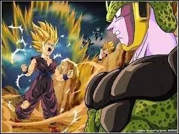 Sangohan s'est aussi battu contre Cell. A-t-il russi  le vaincre ?