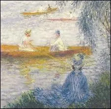 Qui a peint   Canotiers  Argenteuil  ?