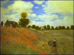 Qui a peint  Les coquelicots, Argenteuil  ?