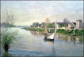 Qui a peint  La Seine  Argenteuil  ?