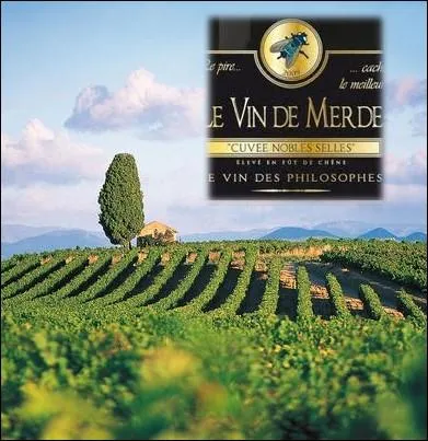 Le pire cache le meilleur ! Dans quelle rgion viticole franaise, un viticulteur a os baptiser une cuve spciale   Vin de Merde   ?