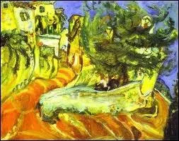 Quel peintre n  Smilovitchi en Lituanie en 1894 est l'auteur de la toile  Rue de Cagnes  ?