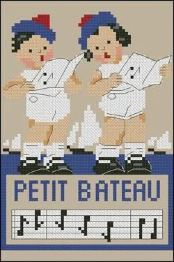 Le nom de la marque Petit Bateau est inspiré de la chanson : "Maman les p'tits bateaux qui vont sur l'eau ont-ils... ?"