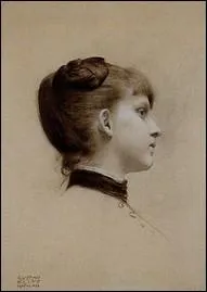 Jeune femme de profil, 1887