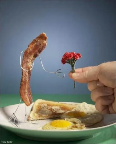 Qu'y a-t-il dans l'assiette ?