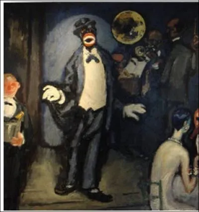 Le Nightclub, le chanteur Johnny Hudgins, 1920