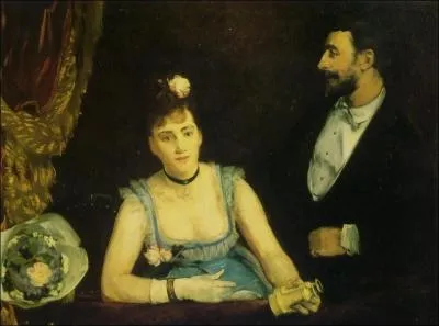 Une Loge aux Italiens, 1874