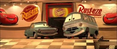 Dusty l'A100 de 1967 et Rusty la Dart de 1963 sont toutes les deux des modèles de la marque ...