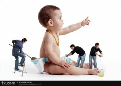 Dans ce film de Coline Serreau, trois clibataires se retrouvent  jouer les nounous !