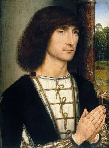 Portrait d'un jeune homme priant, c. 1485