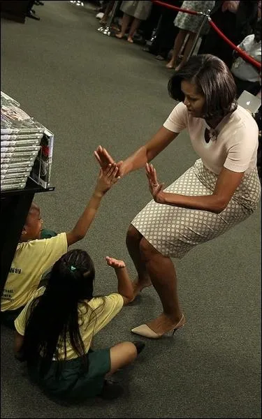 Dans le cadre de la cause voque  la question 18, Michelle Obama sollicite la chanteuse Beyonc, trs populaire aux USA. Pourquoi ?