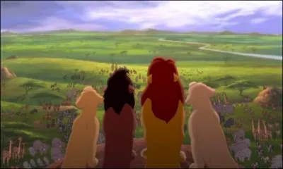 Qui rugit en premier sur le rocher  la fin du film ?