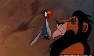Quel djeuner Zazu fait-il perdre  Scar ?