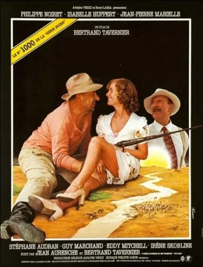 Film franais ralis par Bertrand Tavernier en 1981, avec Philippe Noiret, Jean-Pierre Marielle, Isabelle Huppert, Guy Marchand, Eddy Mitchell ... .