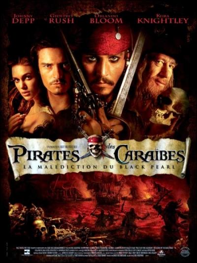 En quelle anne le film  Pirates des Carabes : La maldiction du Black Pearl  est-il sorti dans les salles ?