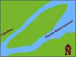 Situ en face de Qubec, Flix Leclerc y a vcu, c'est ?