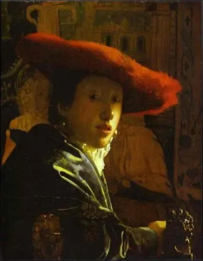 La fille au chapeau rouge, c. 1666-1667