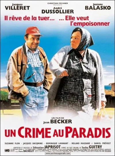 Dans ce film, il est question ... .