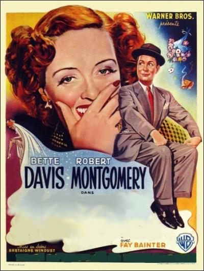Film amricain ralis par Bretaigne Windust de 1948 avec Bette Davis, Robert Montgomery, Betty Lynn ... .