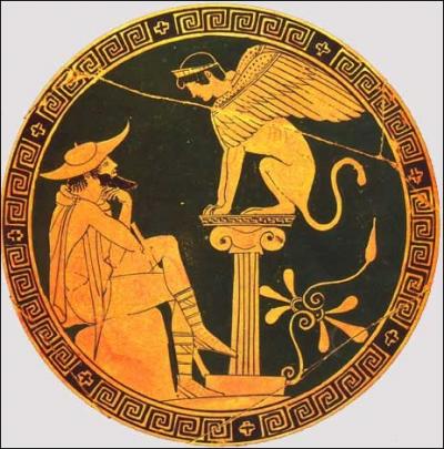 Dans la mythologie grecque, de l'entre de quelle ville le sphinx poseur d'nigmes est-il le gardien ?