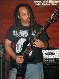 Dans quel groupe Terrance Hobbs tient-il l'une des guitares ?