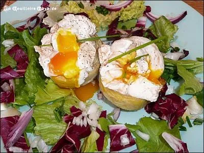 Que pourrait bien pondre une poule qui serait fâchée avec le coq ?