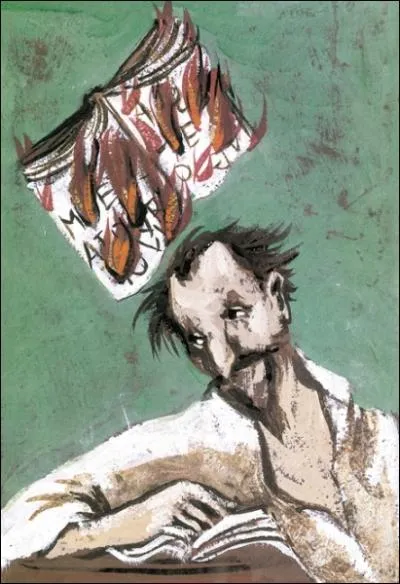 Pour quelle raison a-t-on demand  Grard Garouste de raliser, en plus des illustrations, des lettres ornes ?