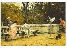 Qui a peint ces joueurs d'checs ?