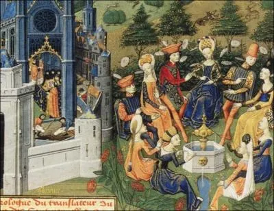 À leur extrémité se dressaient des sortes de (... ) de la taille d'un clocher et surmontés d'une grosse pomme,