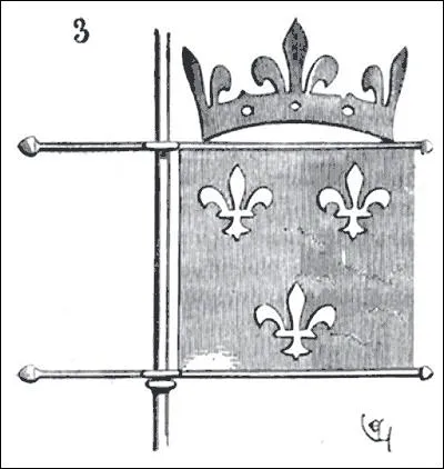 - elle-mme (... ) d'une girouette aux armes de France.