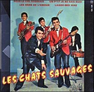 Qui tait le chanteur du groupe de rock  Les chats sauvages , qui connut le succs au dbut des sixties ?